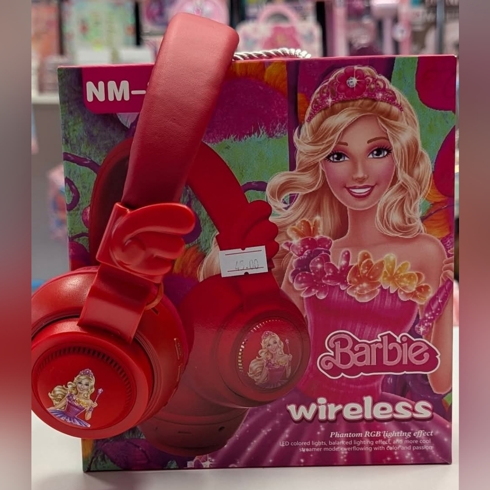 Barbie Wireless Headphones - Red